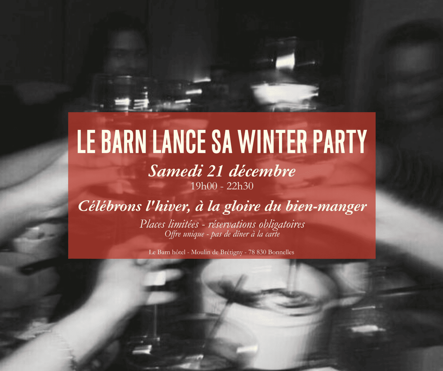 Pop-up - Winter Party - LE BARN